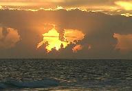 A very unique Florida Sunset - Fire in the Sky